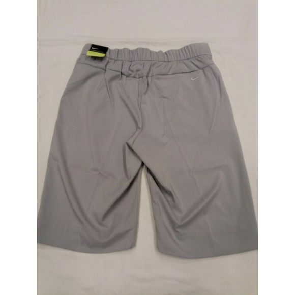 Nike AJ5663-012 Women's Sz XS DRY-Fit Bermuda Style Golf Shorts Wolf Gray $75 - Picture 7 of 7